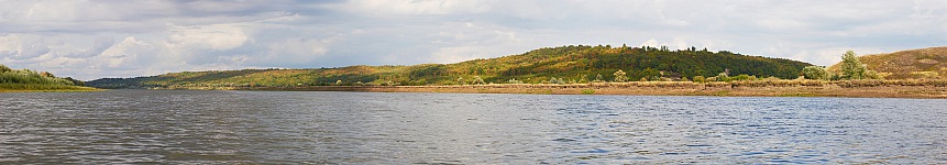 Сура - панорама с лодки