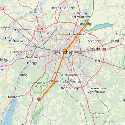 Карта путешествия: Deutschland'03