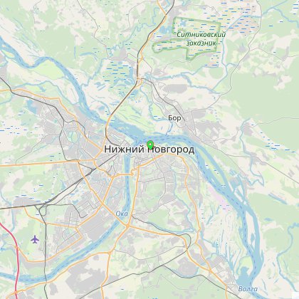 Карта путешествия: Стригино