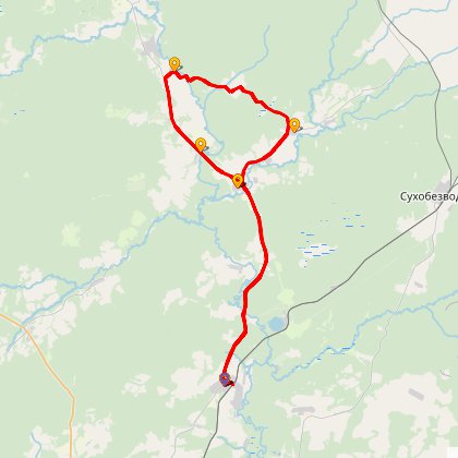 Карта путешествия: На поиски Синь-Камня