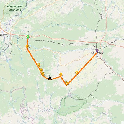 Карта путешествия: На поиски Моляны
