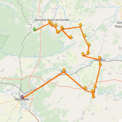 Карта путешествия: История одного минимарафона