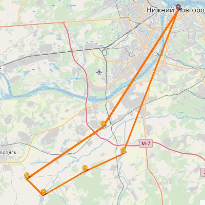 Карта путешествия: Серые ночи - 2009