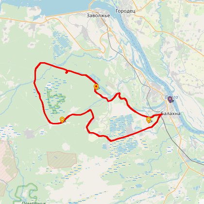 Карта путешествия: Семиречье: краски Золотой Осени