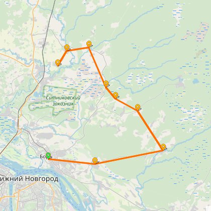 Карта путешествия: д. Попово: отсюда пошёл род Бугровых