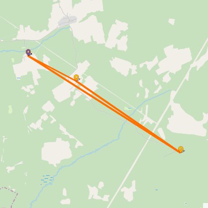 Карта путешествия: На поиски ягод на болото